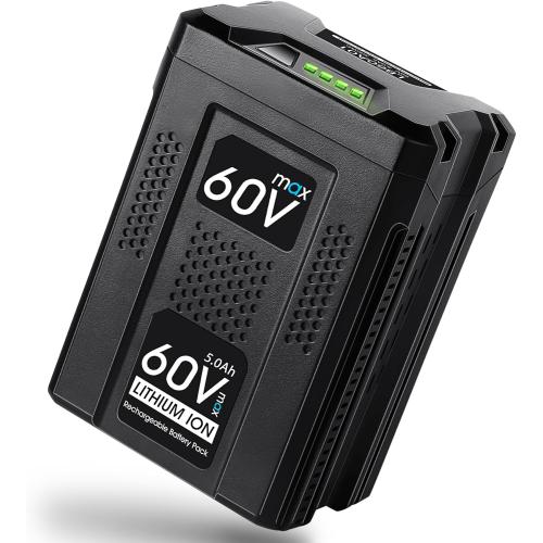 【Upgrade】 DSANKE 60V 5.0Ah Replacement for Greenworks 60V Battery LB60A03 LB60A02 LB60A00 Cordless Power Tool Lithium Ion Battery