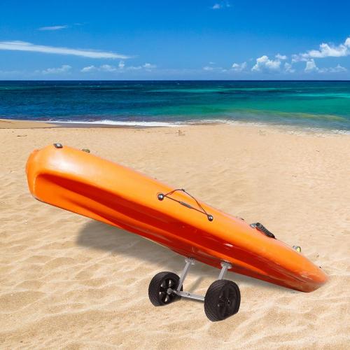 GanFindX Detachable Height-Enhancing Kayak Cart| Puncture-Resistant Tires | 250 Lb Weight Rating