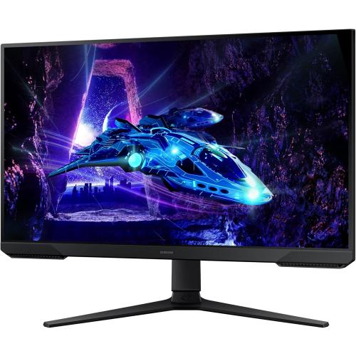 Samsung 24-Inch Odyssey G3 (G30D) Series FHD Gaming Monitor, 1ms, 180Hz, AMD FreeSync, Adjustable Stand, Black Equalizer, Virtual Aim Point, Eye Saver Mode, Flicker-Free, LS24DG302ENXZA