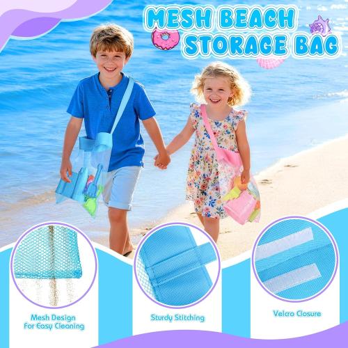 IVENRXIU Beach Toys,Sandcastle Building Kit,Outdoor Toys for Kids Ages 3-10 ‼️MAYBE MISSING PEICES‼️