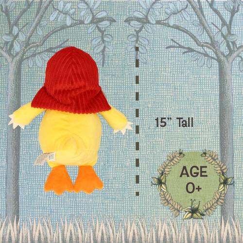 KIDS PREFERRED Where The Wild Things are Plush 9 Inch Tzippy Monster Stuffed Animal with Crinkle Feet and Bean Filled Bottom