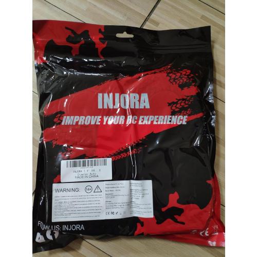 INJORA 1.9 XHX Pin Tires - S5 122 * 36mm Wheel Tires for SCX10 TRX4 1/10 RC Crawler Car Upgrade