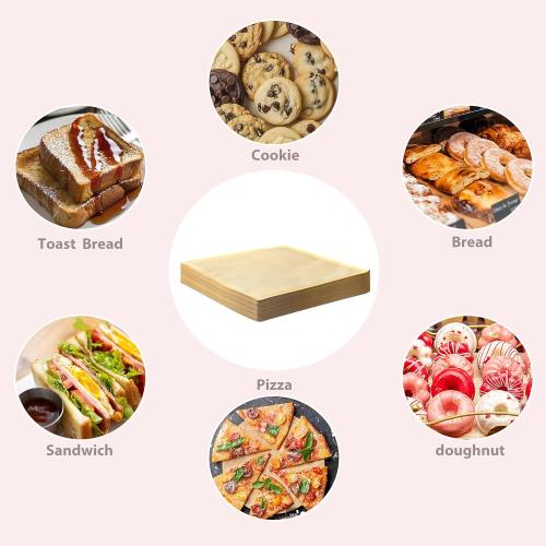 100 PCS Cookie Packaging Bags with Seal, JINLIFA 5.7x6.5 Inch Baked Goods Packaging with Window, Heat Sealable & Grease Resistant Individual Cookie Bags Sleeves for Brownie, Donut, Treat, Cake Scone