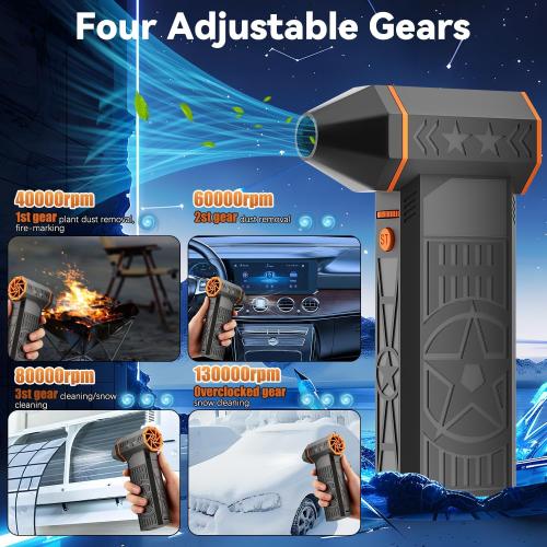 2026 Upgrade Suptruck Frostblazer Thermal Snow Blower, Portable Suptruck Frostguards Thermal Blower, Snow Blower with Efficient Turbine Tech, Portable for Car Windshield Defrost, Snow Removal