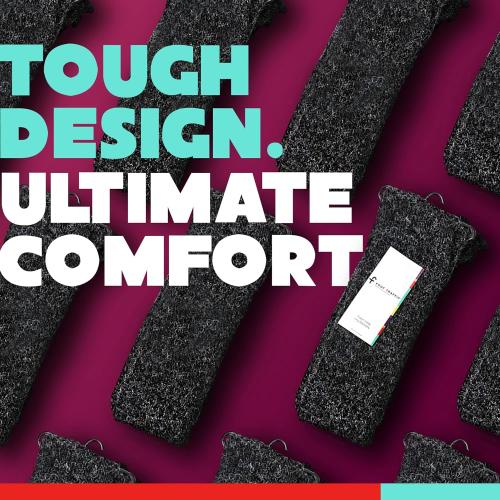 Size Medium Color Dark Grey high thigh leg warmers Pole Tribe