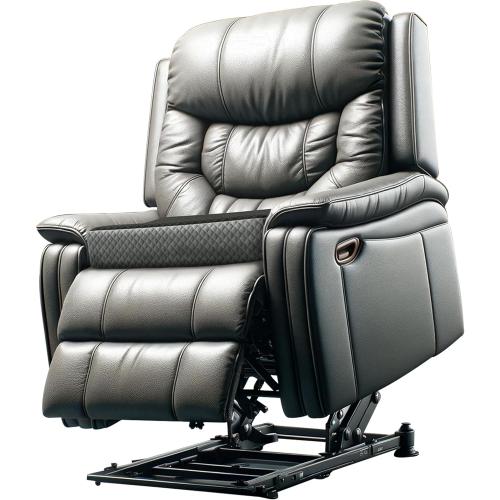 Kolbs Extra Large Recliner Cushion | Chic 2 Tone Velvet Cover | Memory Foam Seat Pillow 5 inch Thick 20 x 20 | Recline Chair Cushions for Elderly - Extra Large Chair Pad