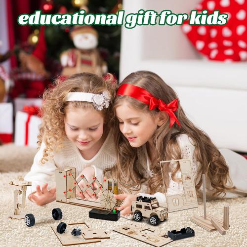 24 Pcs Party Favors Toy for Kids, STEM Science Kits Toys, Crafts Gifts Toys for Boys&Girls Aged 8-12, Kids Treasure Box Birthday Gift Ideas, Classroom Giveaways, Carnival Prizes Gift