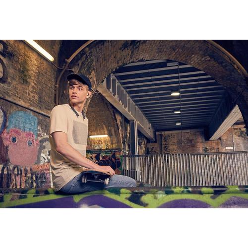 Sony - C400 Wireless Behind-Neck in Ear Headphone Black (WIC400/B)