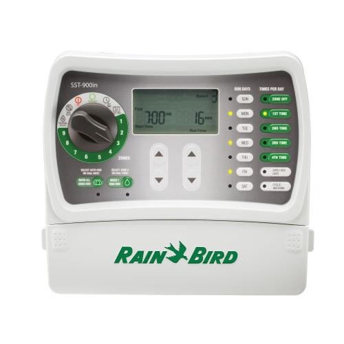 Rain Bird SST900IN Simple-To-Set Indoor Sprinkler/Irrigation System Timer/Controller, 9-Zone/Station (this New/Improved Model Replaces SST900I)