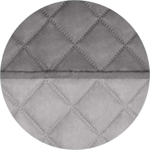 Color Grey PureFit Reversible Quilted Sofa Cover, Water Resistant Slipcover Furniture Protector, Washable Couch Cover with Non Slip and Elastic Straps for Kids, Dogs, Pets (Sofa, Gray/Light Gray)