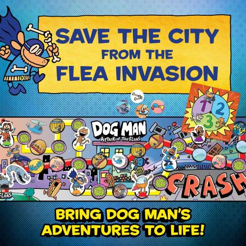 University Games Dog Man: Attack of The Fleas Game (UG-07010)