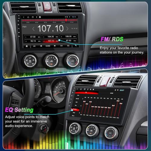8core 64G Android 14 Car Radio for Subaru Forester WRX Impreza2013-2015with Wireless Carpaly&Android Auto for Harman Kardon system, 9'' 1280*720 IPS Touch Screen car stereo with Bluetooth/WiFi/GPS/DSP