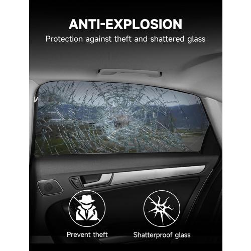 Window Tint Car Automotive, Privacy Protection, Nano Ceramic Car Window Tint, 2Mil Thick, DIY Installation, UVR 99% Heat& UV Block or Professional Application, (20% VLT), 20 x 10FT