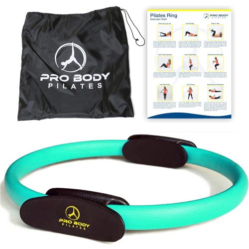 ProBody Pilates Fitness Circle – 14 Inch Pilates Ring for Focusing on Toning Inner Thighs, Arms, and Core
