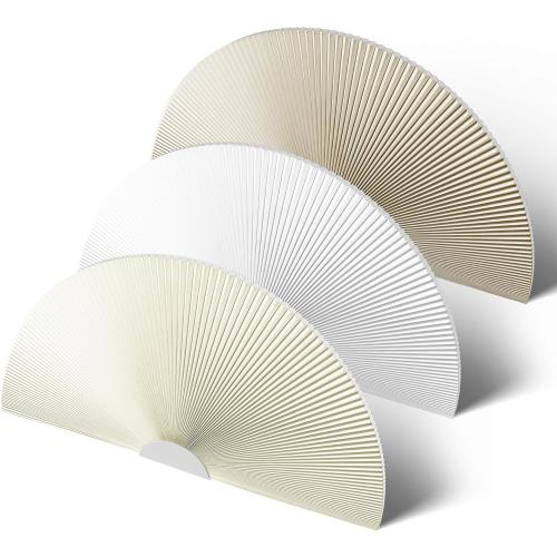 Arch Window Shades Light Filtering Half Circle Cordless Cellular Shades No Drill Half Moon Honeycomb Blinds for Indoor Window Thermal Insulation Noise Reduction,Filtering-Beige,72 W x 36 H