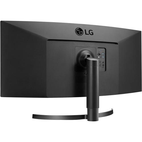 LG 34WN80C-B UltraWide Monitor 34” 21:9 Curved WQHD (3440 x 1440) IPS Display, USB Type-C (60W PD) , sRGB 99% Color Gamut, 3-Side Virtually Borderless Design, Tilt/Height Adjustable Stand - Black