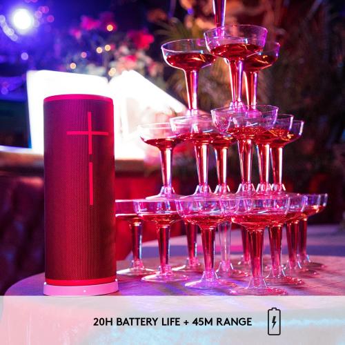 Ultimate Ears Boom 3 Wireless Bluetooth Speaker, Bold Sound   Deep Bass, Bluetooth, Magic Button, Waterproof, 15 Hours Battery, Range of 150 ft, Night Black