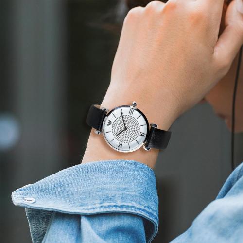 Color Black Leather Watch Bands Quick Release Watch Straps, Elegant & Ultra-Soft Top Grain Leather Watch Band for Women Men, Choice of Color & Width - 12mm 14mm 16mm 18mm 20mm 22mm for Watch & Smartwatch