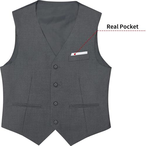 Size M ...Boys Suit Teenager Suits Set for Boys, Kids Slim Fit Formal Wear Tuxedo, Ring Bearer Outfit for Wedding