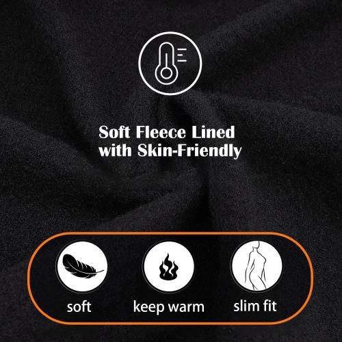 FULLSOFT 2X-3X Fleece Lined Leggings Women High Waisted Tummy Control Workout Winter Thermal Warm Soft Yoga Pants