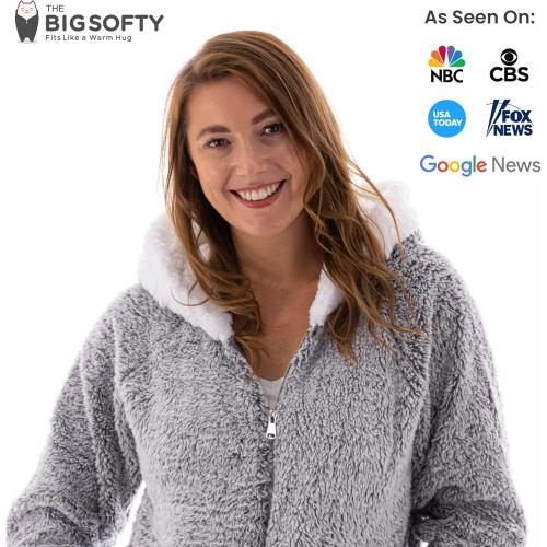 Size/s The Big Softy - Adult Onesie Pajamas for Women, Teddy Fleece Womens Onesie Pajamas, Fuzzy Pajama Onesies for Women, Teens PJs