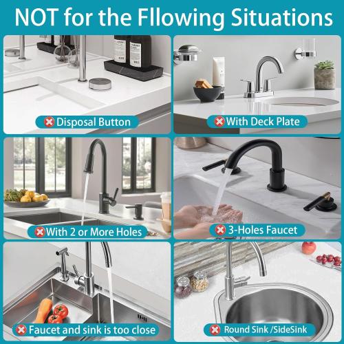 Fast Drying Stone Faucet Mat for Kitchen Sink with Raised Feet, Water Absorbent Diatomite Stone Sink Tray, Faucet Sink Splash Guard, Prevents Moisture Buildup, Durable Protector for Bathroom Counter