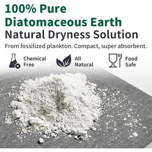 XMarrat Stone Bath Mat, 23.6'' x 15.4'' Super Absorbent Diatomaceous Earth Bath Mat Large, Quick Drying Non-Slip Diatomite Stone Bath Mats for Bathroom, Easy to Clean (Dark Gray)