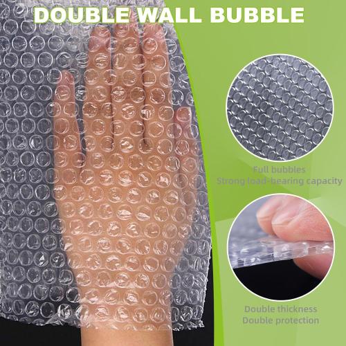 50PCS 6x8Bubble Pouches,Shockproof Cushioning Protection