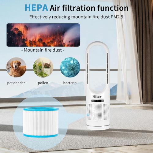 Tower Bladeless Fan frequency 60hz  model Am-046 white