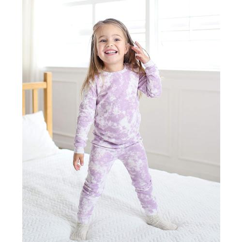 Size XS VAENAIT BABY 12M-18M Toddler Kids Boys Girls 100% Cotton Marbling Tiedye Sung Fit Sleepwear Pajamas 2pcs Pjs Set