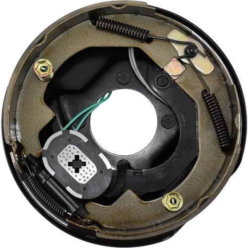 10 x 2-1/4 Trailer Electric Trailer Brake Assembly Right Side for 3500 lbs axle Heavy Duty Electric Trailer Brake Kits 10 x 2.25