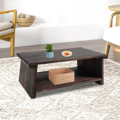 Folding Antique Altar Table,Wooden Floor Table for Spiritual Japanese Tea Table for Sitting on The Floor Meditation for Homes Offices Balconies Meditation Rooms