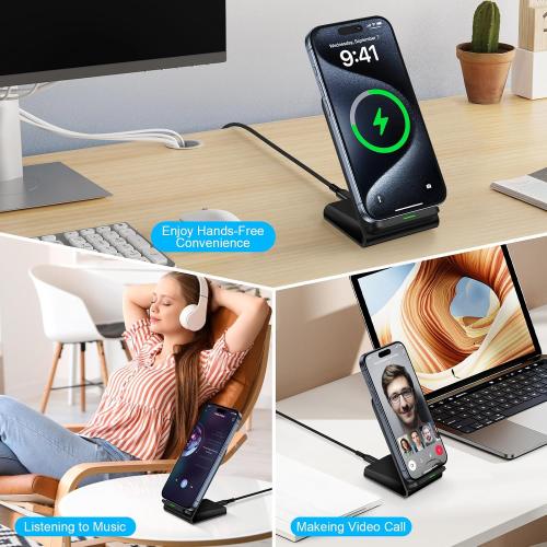 Samsung Wireless Charger Fast Charging Stand Desk Phone Charger Stand