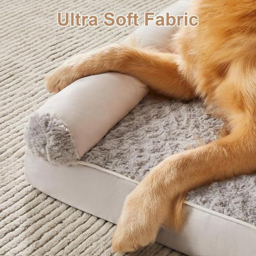 Dog Beds for Large Dogs, Orthopedic Dog Bed for Medium Large Dogs,Big Waterproof Couch Pet Bed with Removable Washable Cover