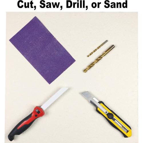 Size 1/2 x 24 x 36 Lynn Manufacturing Ceramic Fiber Board Insulation, 2300F-Rated, for Boiler, Stove, Forge, Kiln, Baffle Board, 1019