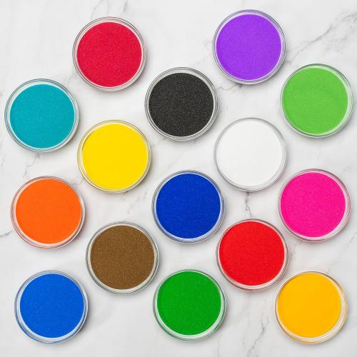 Colored Sand for Sand Art [15 Colors: 12 lbs], Colored Sands Bulk, Delightful Sands Art Fun for Crafts, Parties, Children, Nice Colorful Fun Sandy Crafts for Kids Age 3 , Non-Toxic, 15 Bags