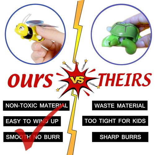 Wind Up Toy,28 Pack Assorted Clockwork Toy Set, Wind Up Animal Party Favors Toy Great Gift for Boys Girls Kids Toddlers(Contents and Color May Vary)