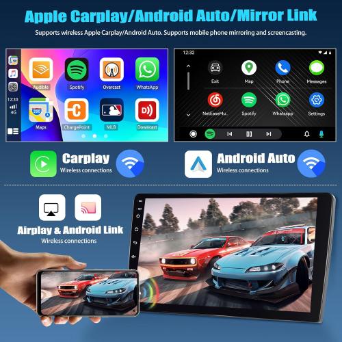 2 32G Android Car Stereo for Hyundai Elantra 2014 2015 2016 with Carplay Android Auto Mirror Link Change Wallpaper Theme 9 inch Touchscreen Radio FM RDS HiFi Bluetooth WiFi GPS  AHD Camera & MIC