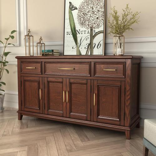 5 Pack Champagne Bronze Cabinet Pulls - 5 inch Brushed Bronze Handles for Kitchen & Dresser Drawers