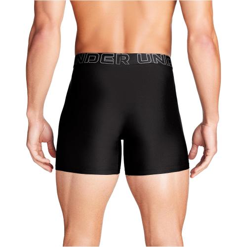 Size L 3 PCS Under Armour Men's Multi-Pack Standard Tech 6 Inseam Boxer Brief