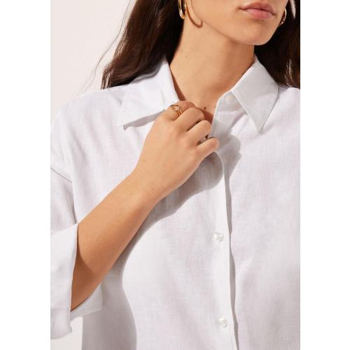 Size XL color white Woman's Shirt