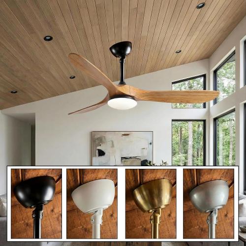 Sloped Ceiling Fan Adapter for Sloped & Vaulted Ceilings up to 45° Ceiling Fan Bracket Mount Kit,Ceiling Fan Mounting Bracket (Black)