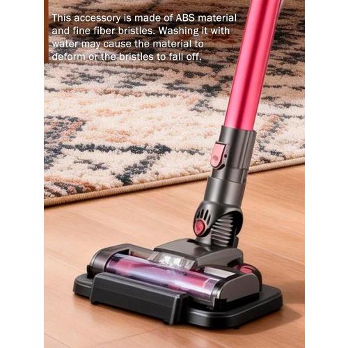 7.67in/19.5cm Cordless Vacuum Roller Brush, Small V Shape Top Cordless Vacuum Replacement Parts, Roller Vacuum Brushes Compatible with A219/219 Pro