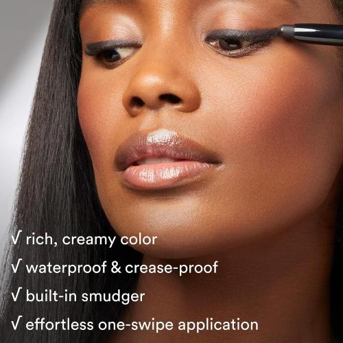 Julep Eyeshadow 101 Cream-to-Powder Waterproof Eyeshadow Stick – Evergreen Shimmer – Long-Lasting, Buildable, Crease-Proof, Cruelty Free, Shimmer Finish with Built-In Smudger