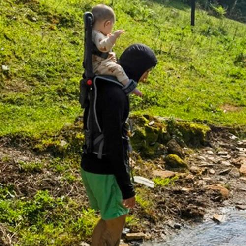 WIPHA Toddler Hiking Backpack Carrier, Lightweight Child Carrier Sunshade
