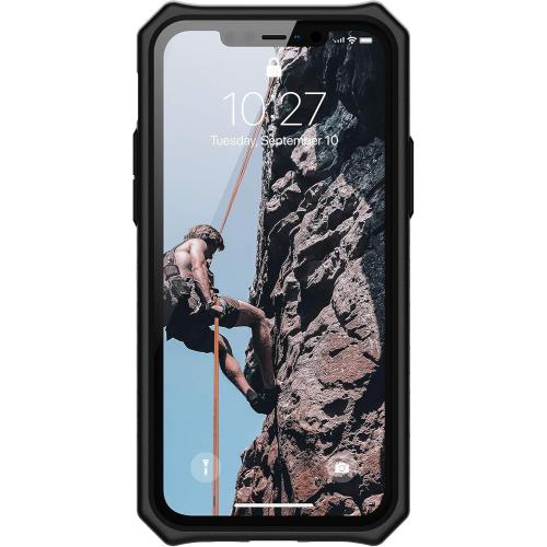 URBAN ARMOR GEAR UAG Designed for iPhone 12 Case/iPhone 12 Pro Case [6.1-inch Screen] Rugged Lightweight Slim Shockproof Premium Monarch Protective Cover, Crimson