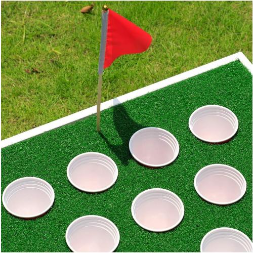 SPRAWL Golf Cornhole Set Exciting Golf Chipping Game Chip Shot Game for Tailgate Beach Backyard Man Cave
