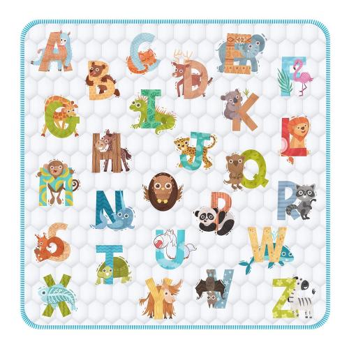 Baby Play Mat for Floor,Premium Baby Play Mat 50 X 50,Thick One-Piece Crawling, Odorless Floor Mat,Non-Slip Cushioned Baby Playmat for Infants,Babies,Toddlers.Foldable and Washable Baby Plaype