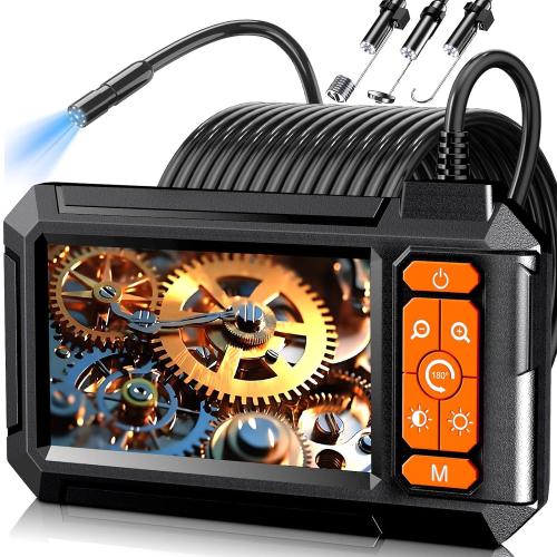 Daxiongmao Endoscope Camera with Light, 1080P HD Borescope