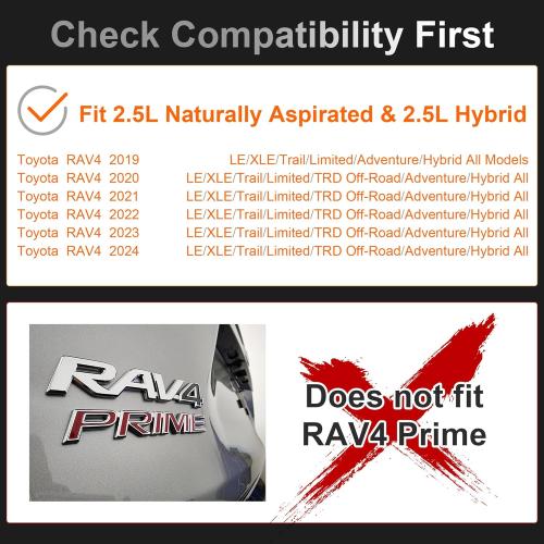 Trunk Hidden Storage Box for 2019-2024 2025 Toyota RAV4 Accessories, SUV Trunk Organizer Insert Cargo Organizer for SUV, Extra Space fits Under Cargo Floor Storage